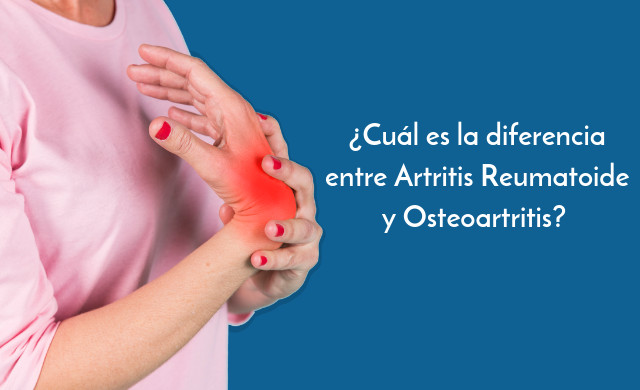 ¿Cuál es la diferencia entre artritis reumatoide y osteoartritis?